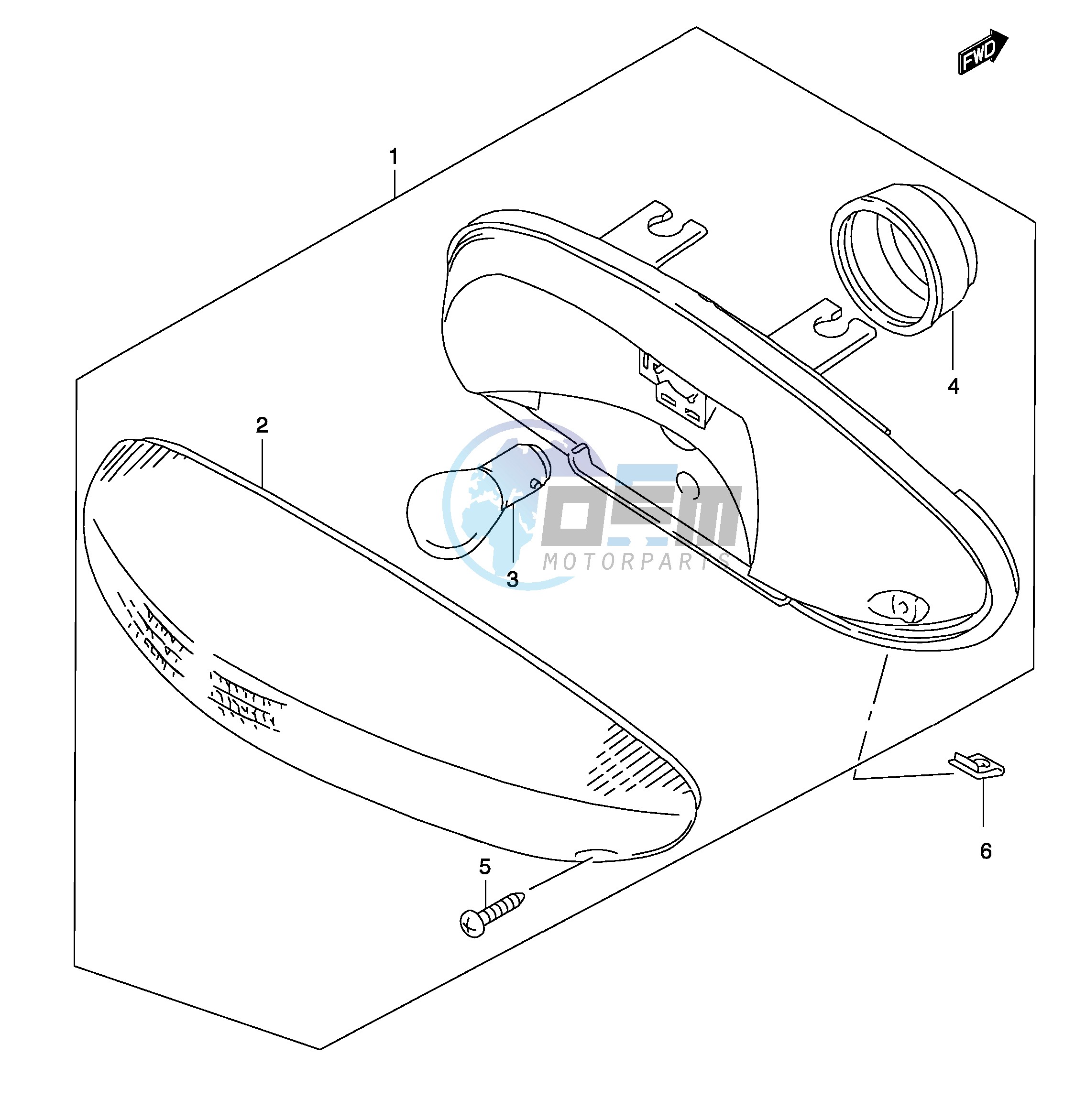 REAR COMBINATION LAMP