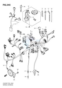 DL650 (E2) V-Strom drawing WIRING HARNESS (DL650AK8 AU3K8 AK9 AUEK9 AL0 AUEL0)