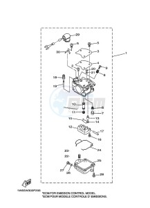 F20AE-NV drawing CARBURETOR