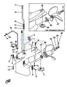 175B drawing PROPELLER-HOUSING-AND-TRANSMISSION