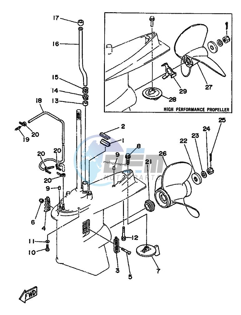 PROPELLER-HOUSING-AND-TRANSMISSION