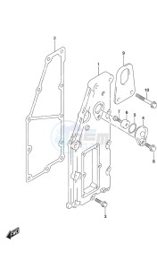 DF 150AP drawing Exhaust Cover