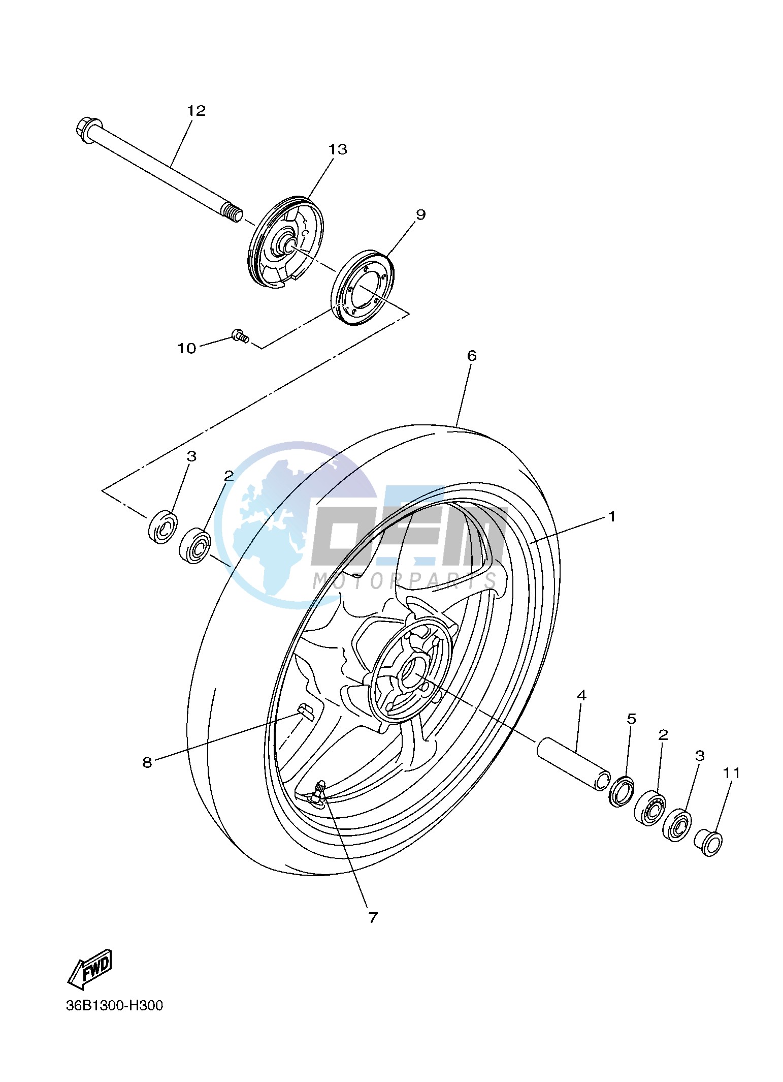 FRONT WHEEL