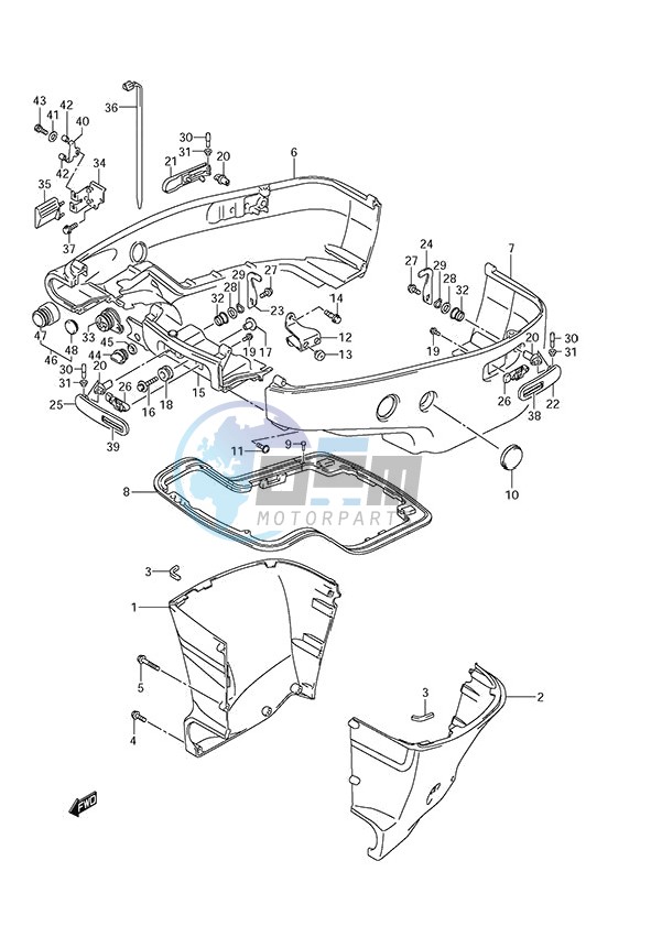 Side Cover (DF 250S)