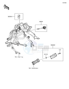 VERSYS 650 ABS KLE650FHFA XX (EU ME A(FRICA) drawing Accessory(DC Output etc.)