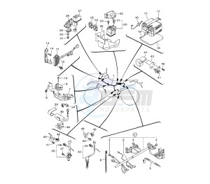 WR F 450 drawing WIRING HARNESS