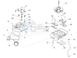 RSV4 1000 RR (APAC) (AUS, CP, NZ) drawing Air box