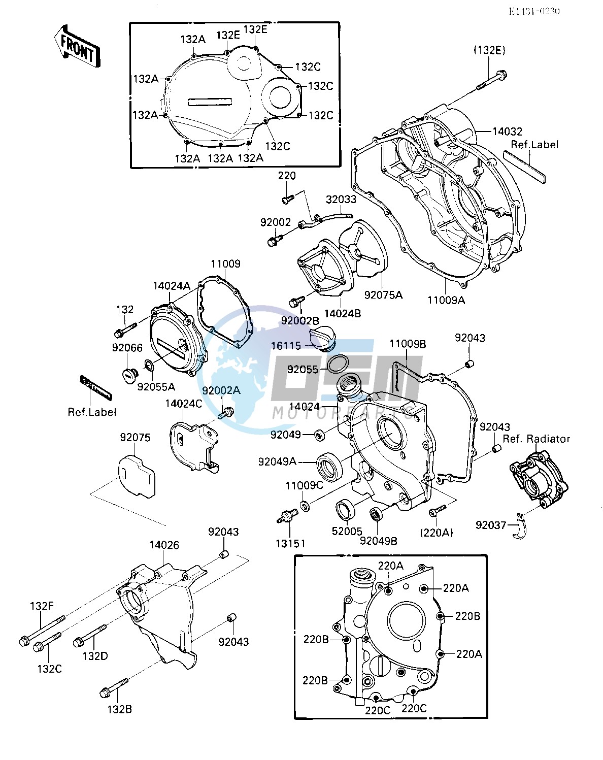 ENGINE COVER-- S- -