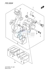 GSX-R1000R EU drawing REAR CALIPER