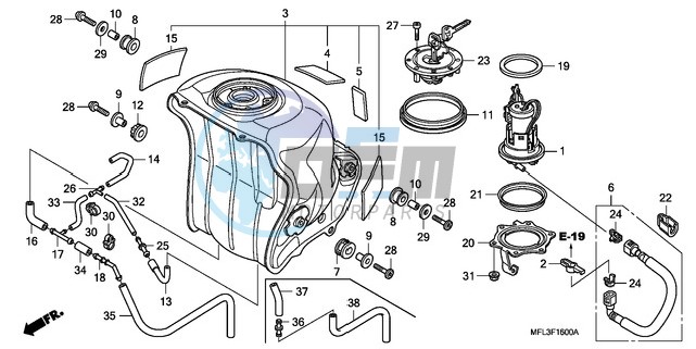 FUEL TANK/FUEL PUMP