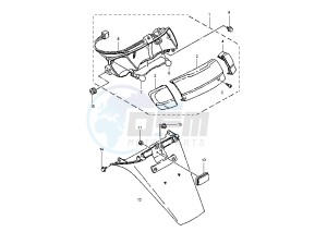 XC FLY ONE R 150 drawing TAILLIGHT