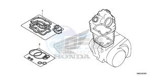 TRX500FPAE TRX500FPA Europe Direct - (ED) drawing GASKET KIT A