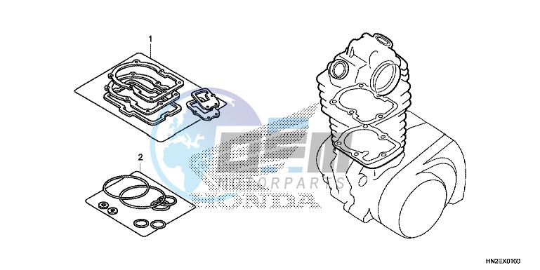 GASKET KIT A