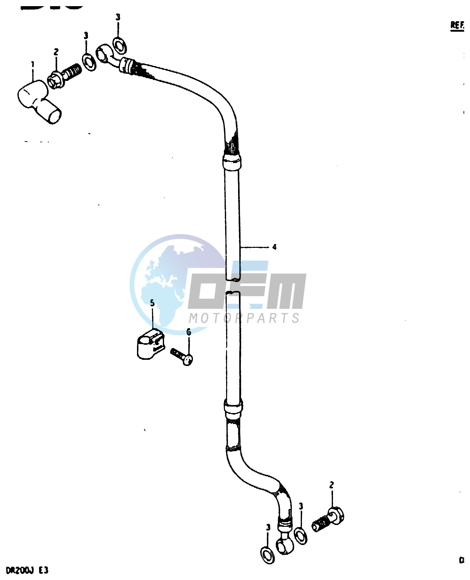 FRONT BRAKE HOSE