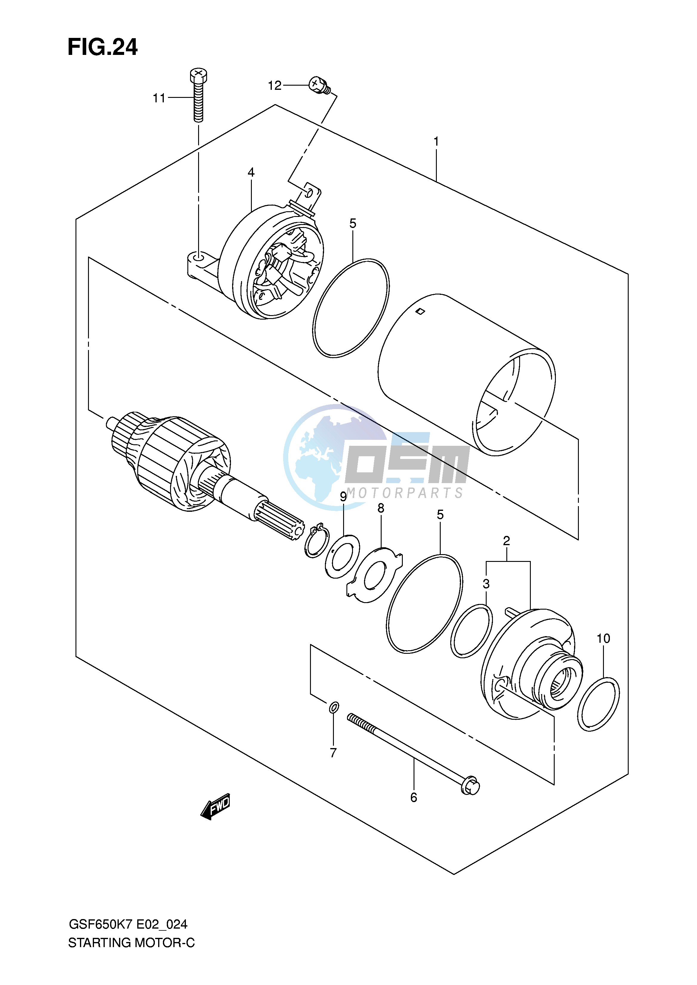 STARTING MOTOR