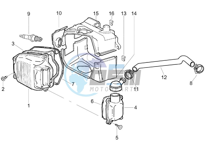 Cylinder head cover