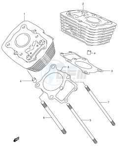 VL125 (E2) drawing CYLINDER