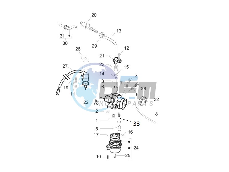 Carburetor's components