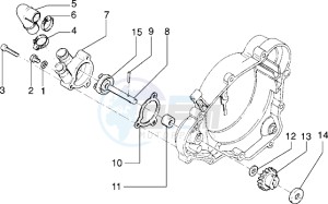 Surfer 50 drawing Water pump