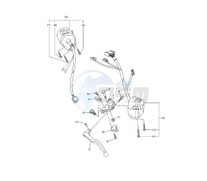 XJ6-N 600 drawing HANDLE SWITCH  LEVER 20SB-SC