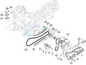 Runner 200 ST 4t e3 drawing Oil pump