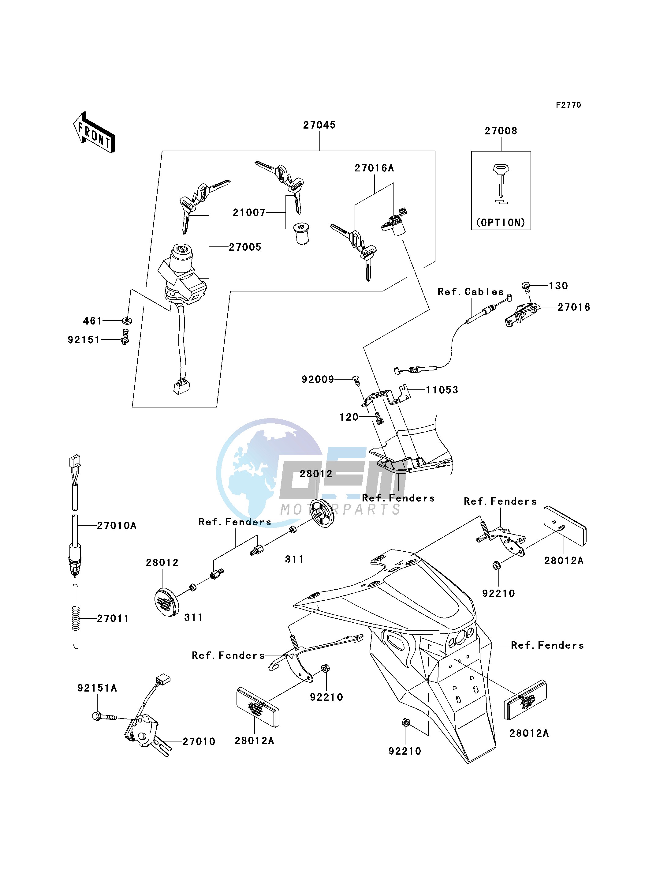 IGNITION SWITCH_LOCKS_REFLECTORS-- A1_A2- -