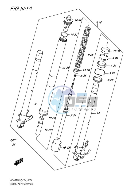 FRONT FORK DAMPER