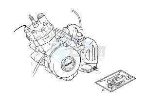 SENDA R X-TREM - 50 cc drawing ENGINE ASSY