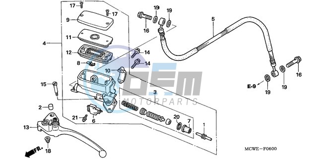 CLUTCH MASTER CYLINDER