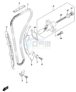 RM-Z450 drawing CAM CHAIN