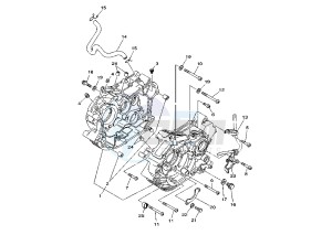 XVS DRAG STAR 125 drawing CRANKCASE