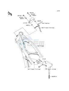 KX 250 N [KX250F] (N1) [KX250F] drawing IGNITION SYSTEM