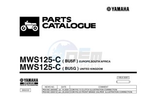 MWS125-C TRICITY 125 (BU5G) drawing Infopage-1