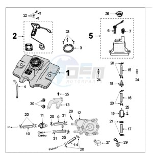 FIGHT 3 LCIB drawing TANK AND FUEL PUMP