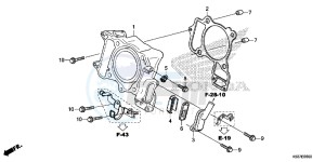 SH300AG TRX250T Europe Direct - (ED) drawing CYLINDER/ REED VALVE