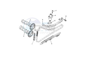 XP T-MAX BLACK MAX 500 drawing CAMSHAFT- CHAIN