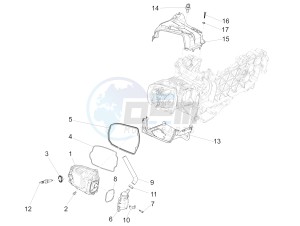 SPRINT 150 4T 3V IE NOABS E3 (APAC) drawing Cylinder head cover