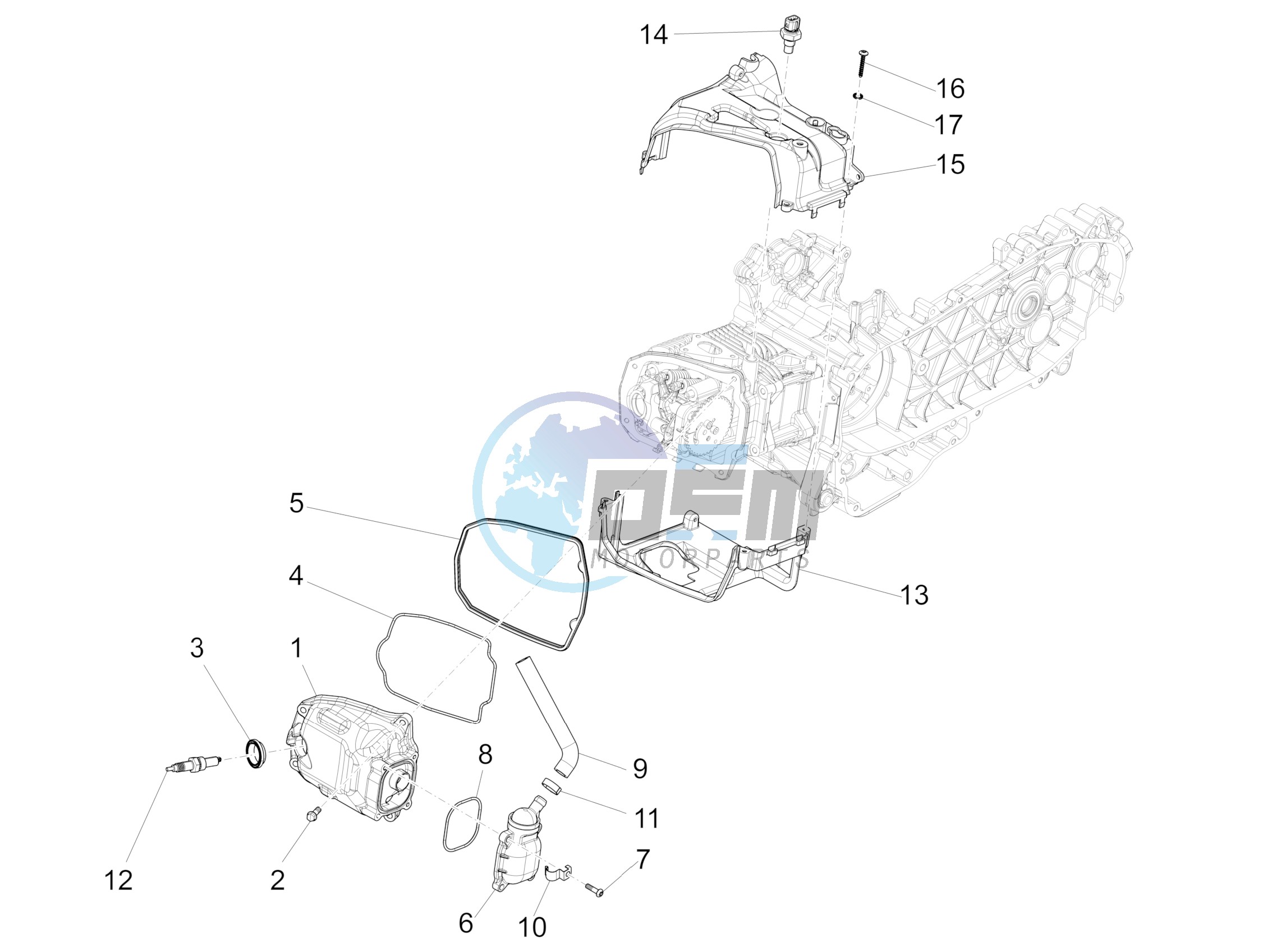 Cylinder head cover