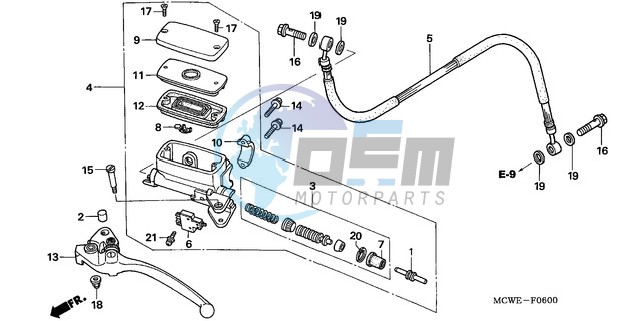 CLUTCH MASTER CYLINDER