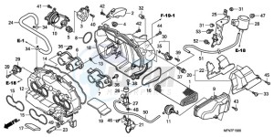 CB1000RA Europe Direct - (ED) drawing AIR CLEANER