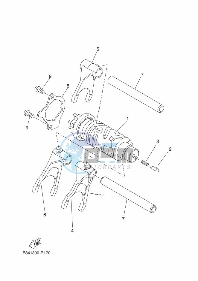 SHIFT CAM & FORK