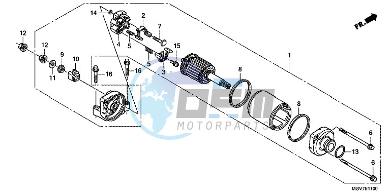 STARTING MOTOR