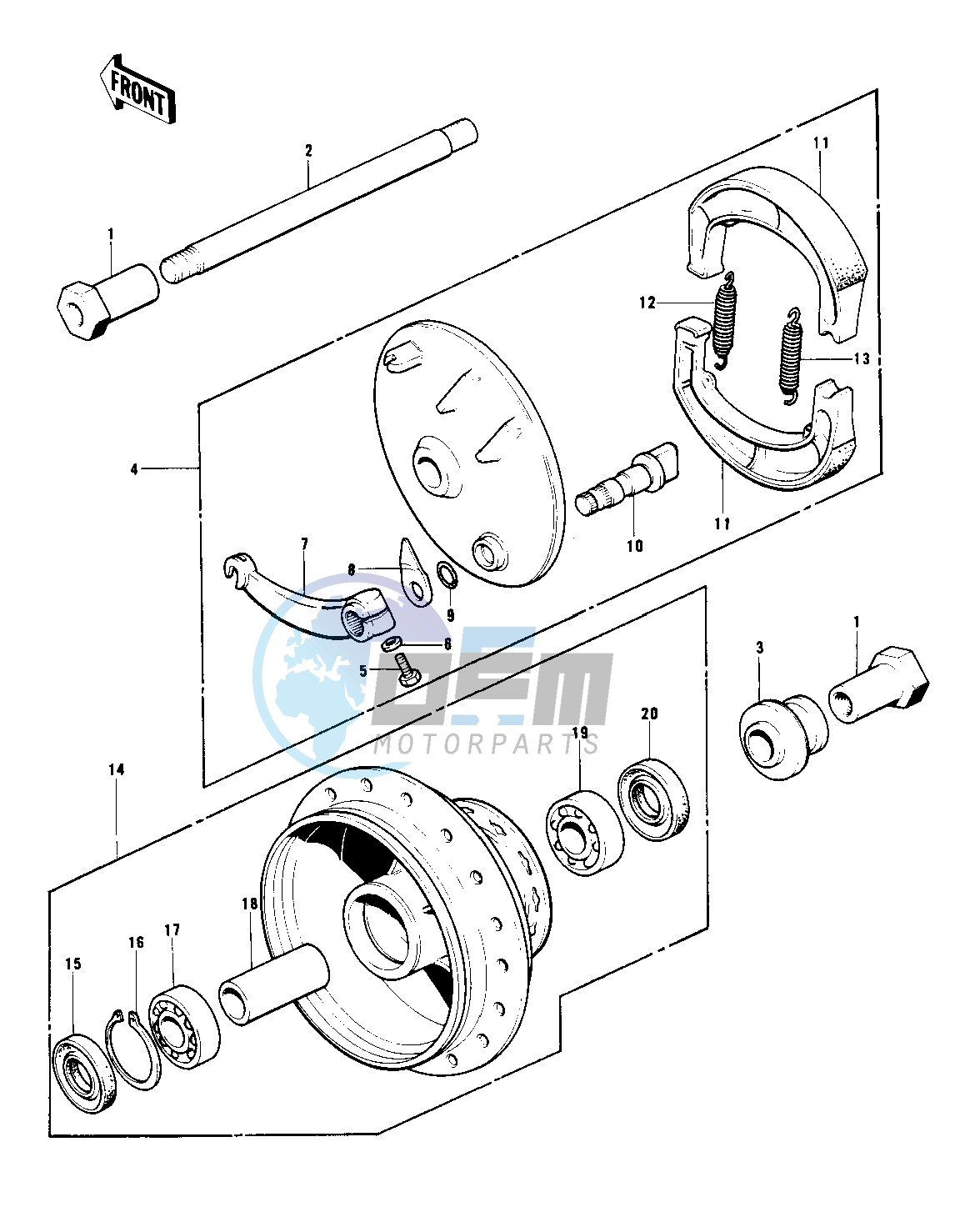 FRONT HUB_BRAKE