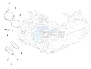 Medley 150 4T ie ABS (EMEA) drawing Cylinder head cover