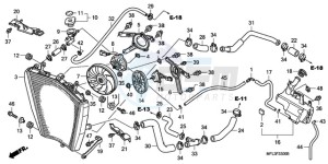 CBR1000RR9 Australia - (U / SPC) drawing RADIATOR