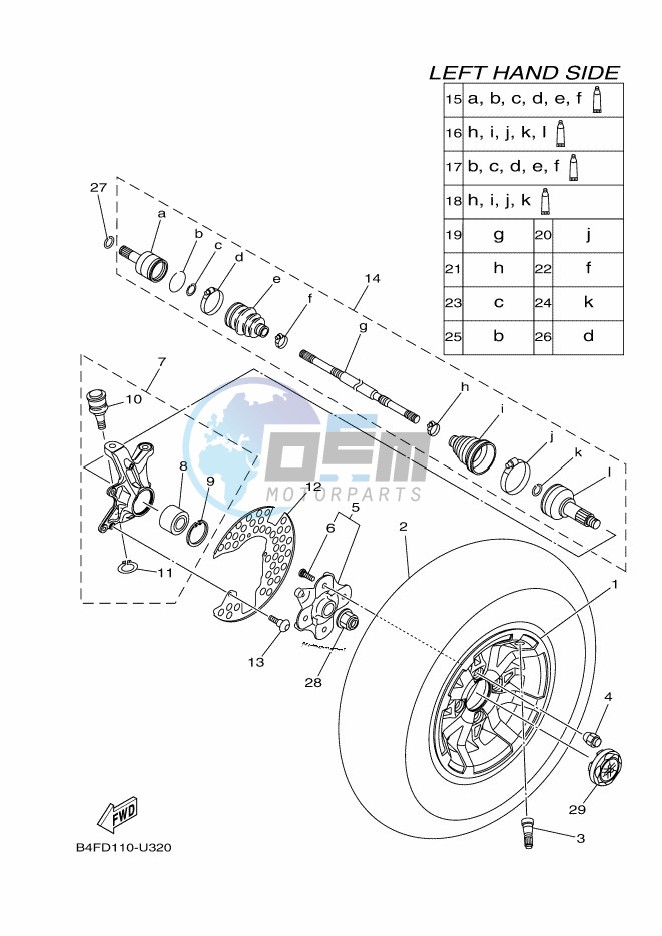 FRONT WHEEL