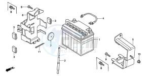 C50S drawing BATTERY