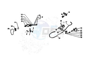 Beverly RST 125 drawing Main Switch