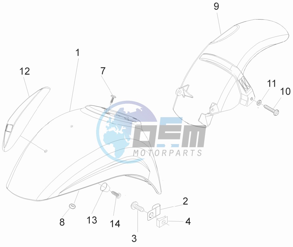 Wheel housing - Mudguard