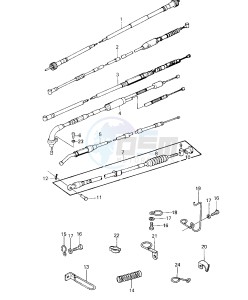 KE 125 A [KE125] (A7-A8) [KE125] drawing CABLES -- 80-81 A7_A8- -